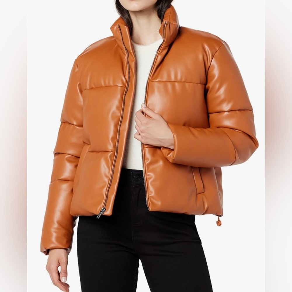 Women's Brown Puffer Jacket